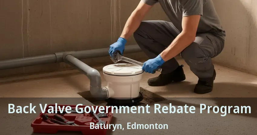 Back Valve Government Rebate Program Baturyn, Edmonton - AB