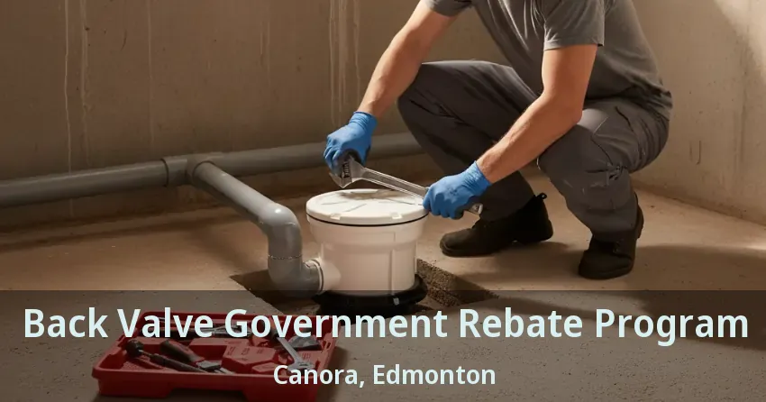 Back Valve Government Rebate Program Canora, Edmonton - AB