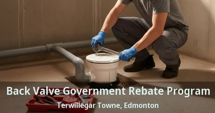 Back Valve Government Rebate Program Terwillegar Towne, Edmonton - AB