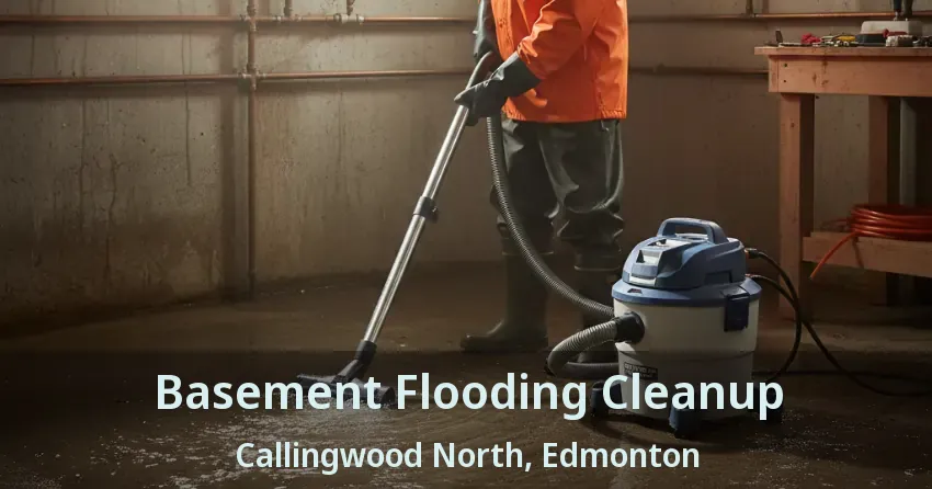 Basement Flooding Cleanup Callingwood North, Edmonton - AB