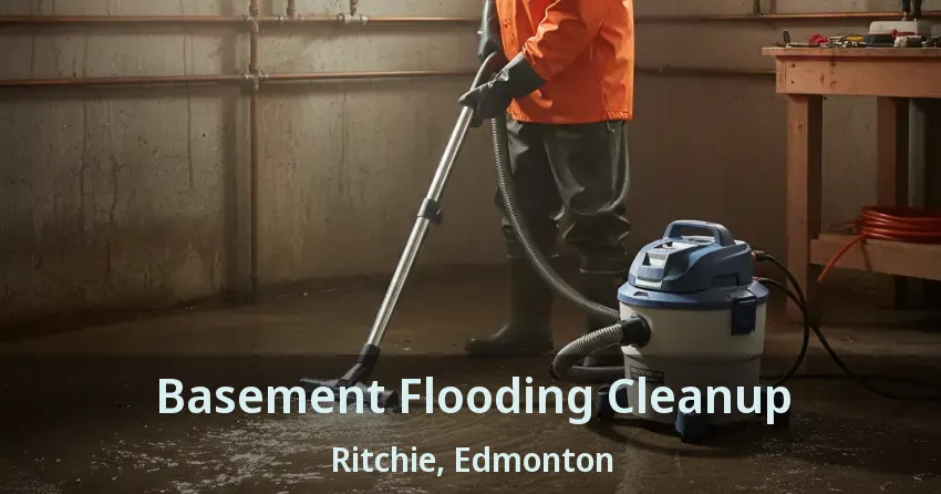 Basement Flooding Cleanup Ritchie, Edmonton - AB
