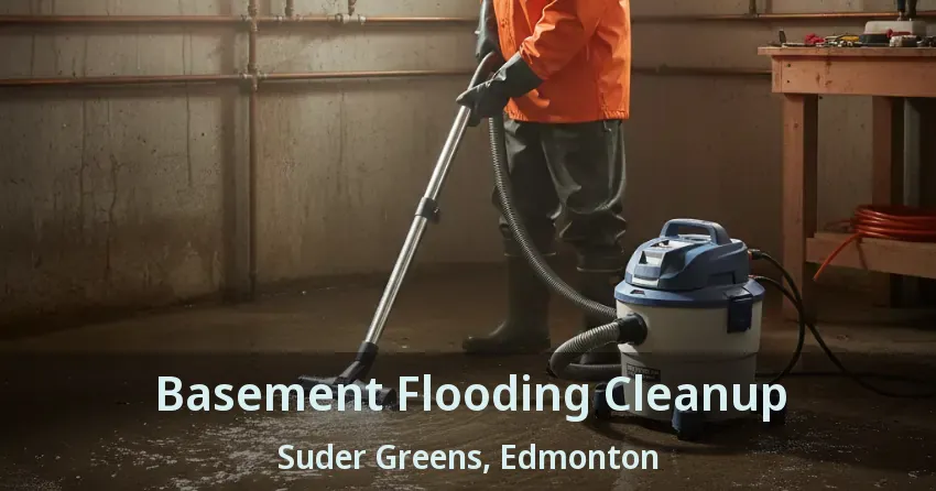 Basement Flooding Cleanup Suder Greens, Edmonton - AB