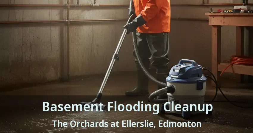 Basement Flooding Cleanup The Orchards at Ellerslie, Edmonton - AB