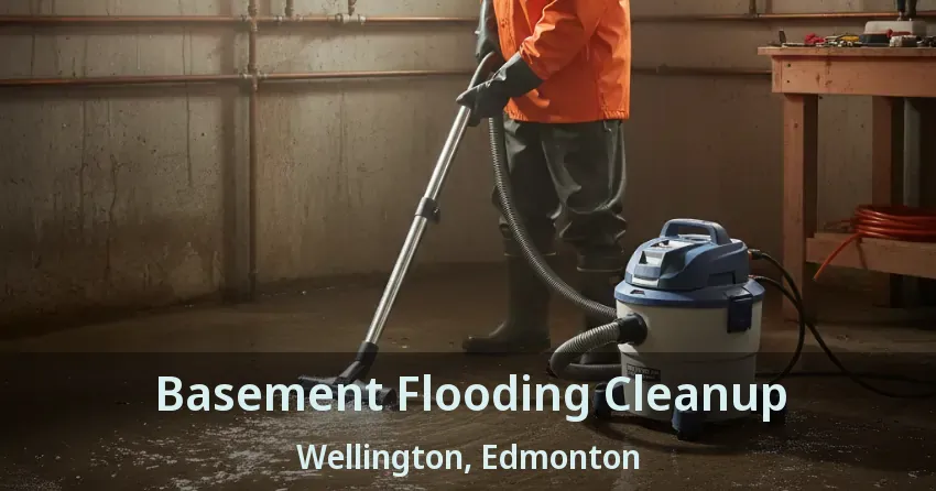Basement Flooding Cleanup Wellington, Edmonton - AB