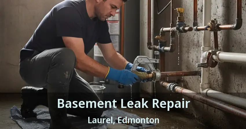 Basement Leak Repair Laurel, Edmonton - AB