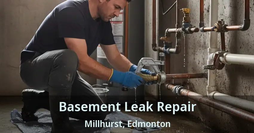 Basement Leak Repair Millhurst, Edmonton - AB