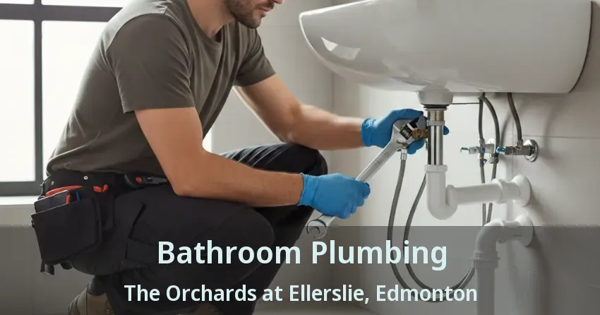 Bathroom Plumbing The Orchards at Ellerslie, Edmonton - AB