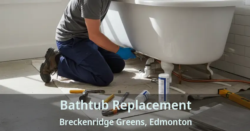 Bathtub Replacement Breckenridge Greens, Edmonton - AB