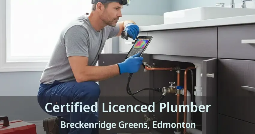 Certified Licenced Plumber Breckenridge Greens, Edmonton - AB