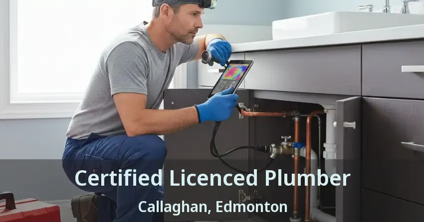 Certified Licenced Plumber Callaghan, Edmonton - AB