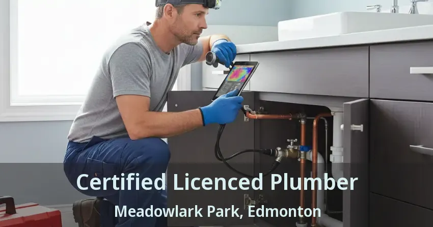 Certified Licenced Plumber Meadowlark Park, Edmonton - AB