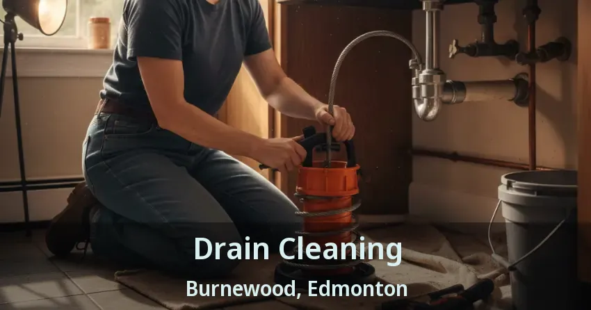Drain Cleaning Burnewood, Edmonton - AB