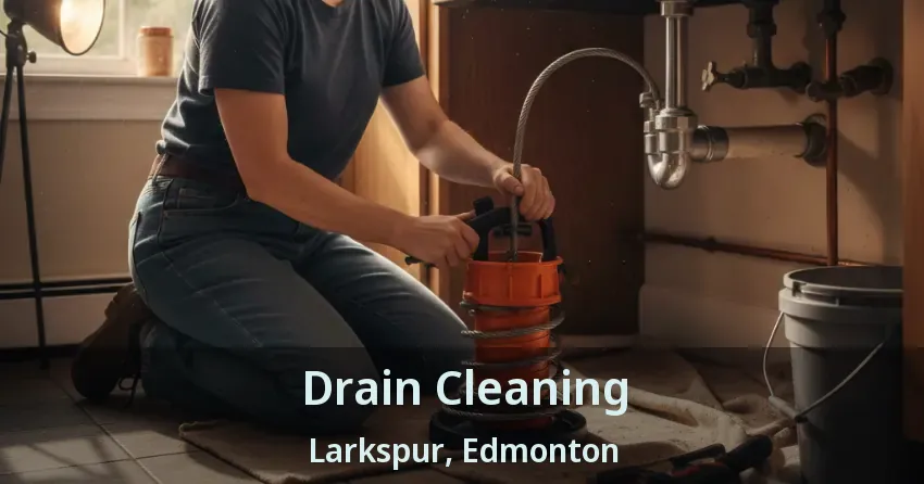 Drain Cleaning Larkspur, Edmonton - AB