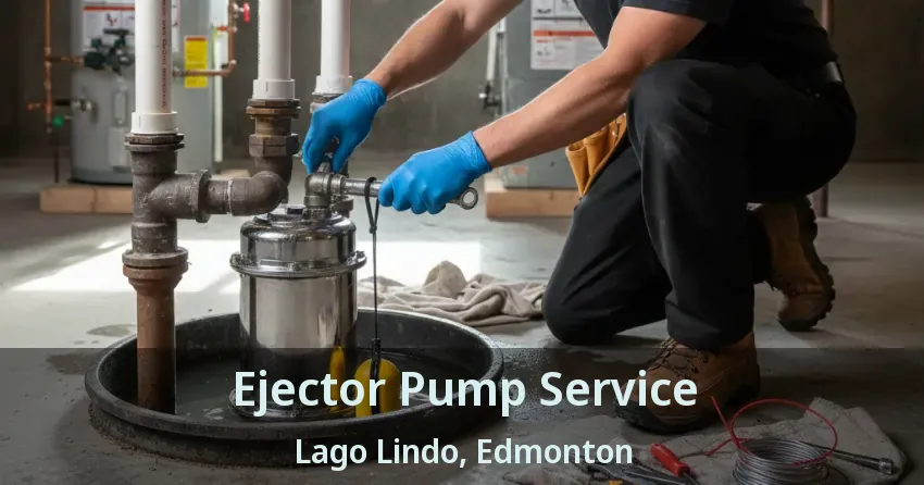 Ejector Pump Service Lago Lindo, Edmonton - AB