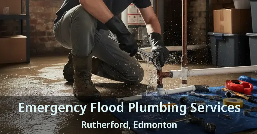 Emergency Flood Plumbing Services Rutherford, Edmonton - AB