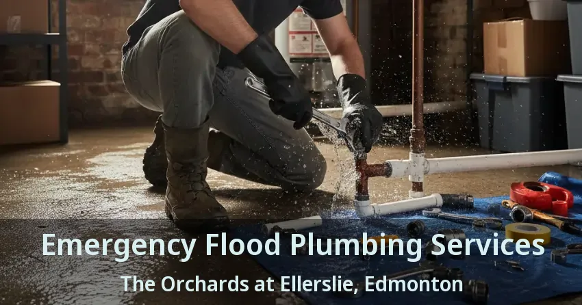 Emergency Flood Plumbing Services The Orchards at Ellerslie, Edmonton - AB