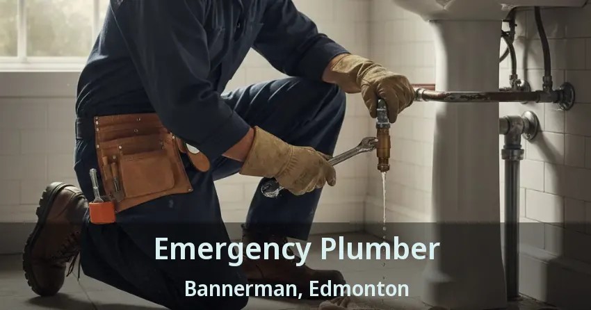 Emergency Plumber Bannerman, Edmonton - AB