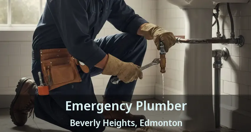 Emergency Plumber Beverly Heights, Edmonton - AB