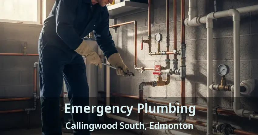 Emergency Plumbing Callingwood South, Edmonton - AB
