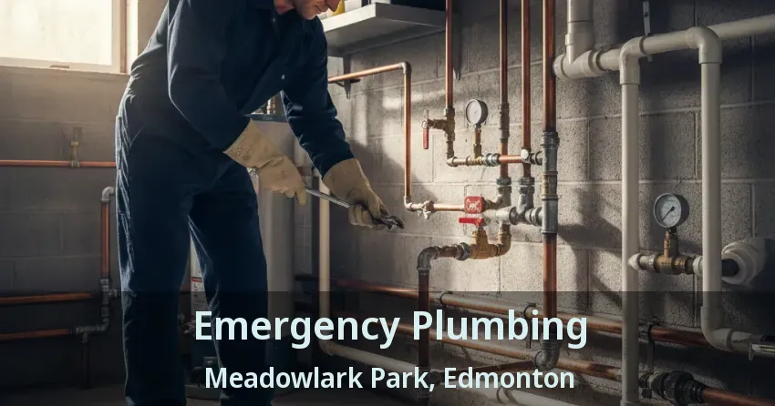 Emergency Plumbing Meadowlark Park, Edmonton - AB
