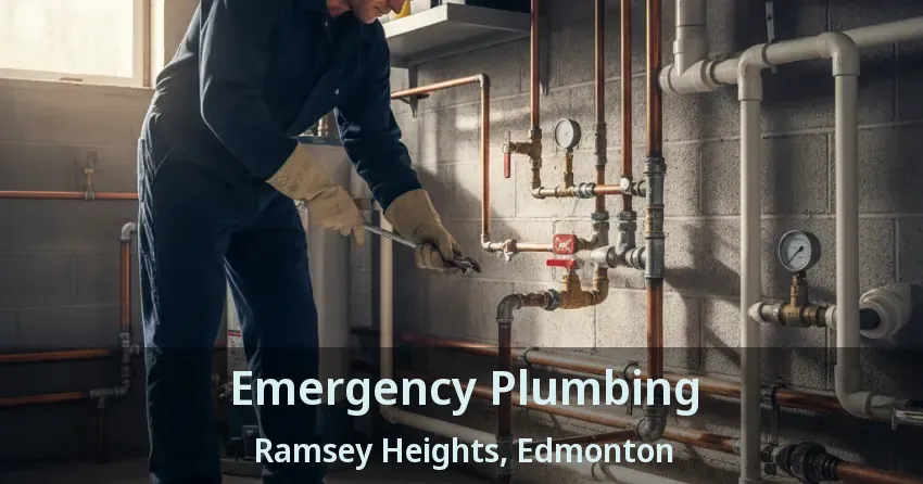 Emergency Plumbing Ramsey Heights, Edmonton - AB