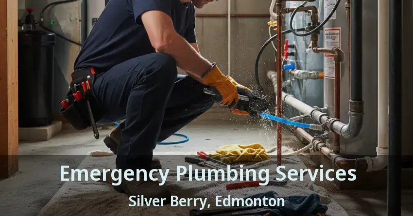 Emergency Plumbing Services Silver Berry, Edmonton - AB