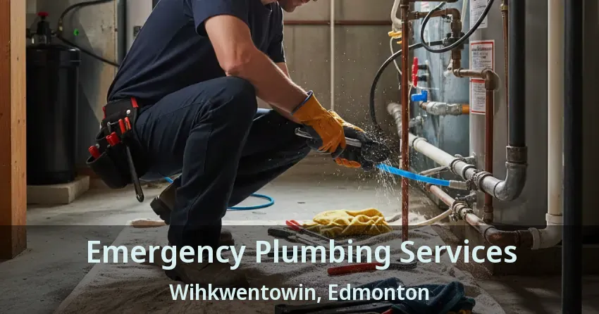 Emergency Plumbing Services Wihkwentowin, Edmonton - AB