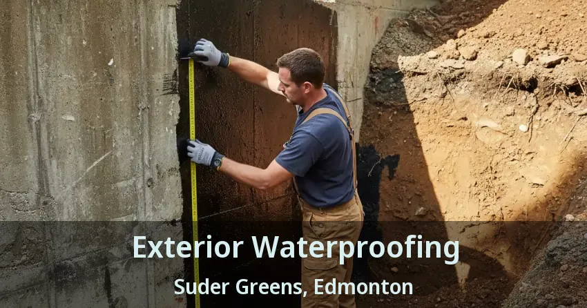 Exterior Waterproofing Suder Greens, Edmonton - AB