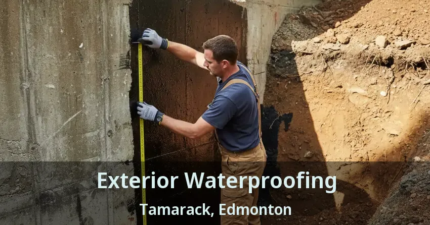Exterior Waterproofing Tamarack, Edmonton - AB