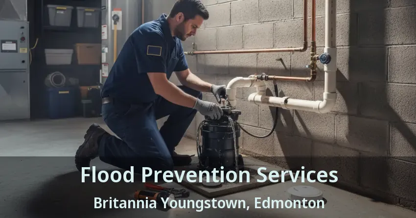 Flood Prevention Services Britannia Youngstown, Edmonton - AB