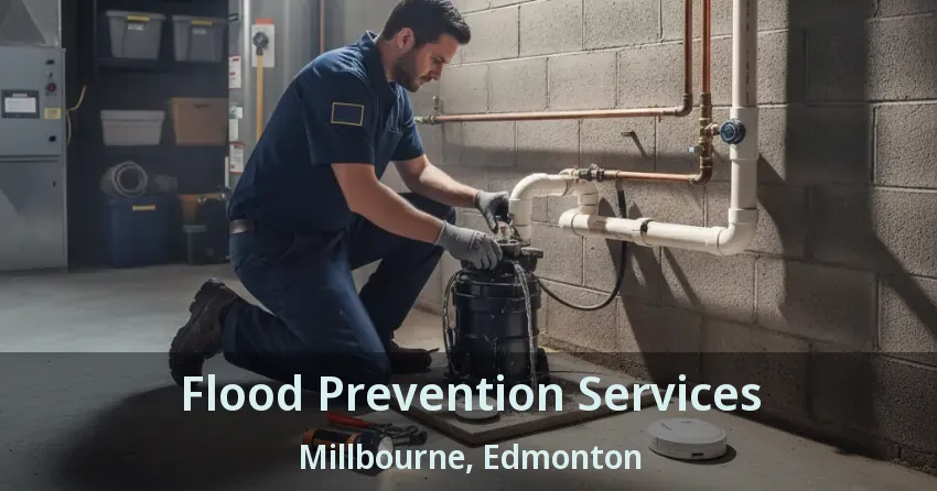 Flood Prevention Services Millbourne, Edmonton - AB