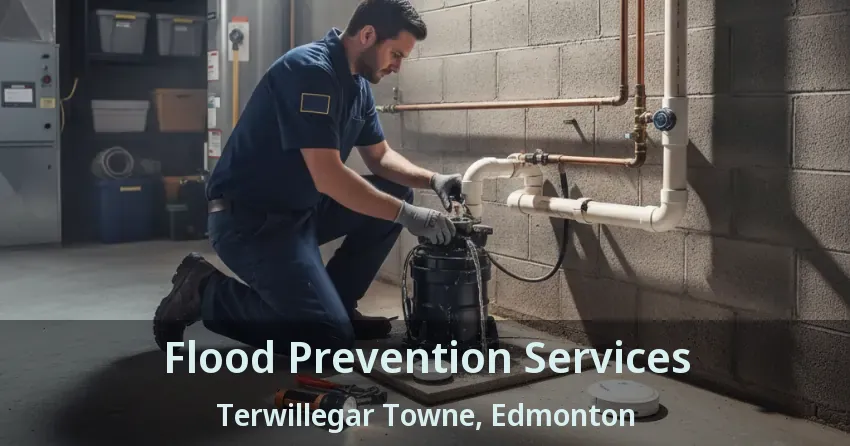 Flood Prevention Services Terwillegar Towne, Edmonton - AB