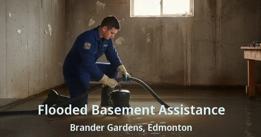 Flooded Basement Assistance Brander Gardens, Edmonton - AB