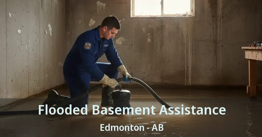 Flooded Basement Assistance Edmonton - AB