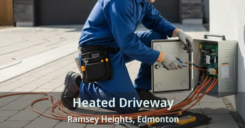 Heated Driveway Ramsey Heights, Edmonton - AB