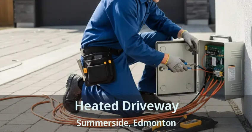 Heated Driveway Summerside, Edmonton - AB