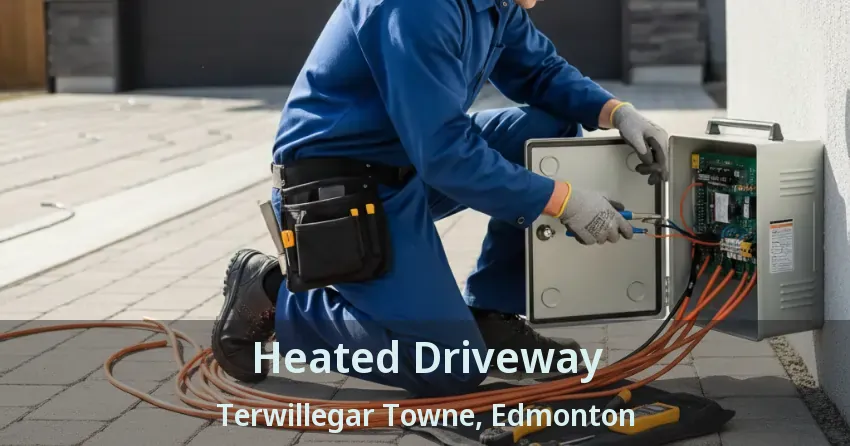 Heated Driveway Terwillegar Towne, Edmonton - AB