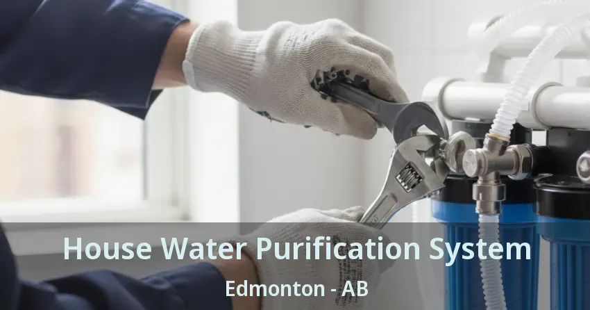 House Water Purification System Edmonton - AB