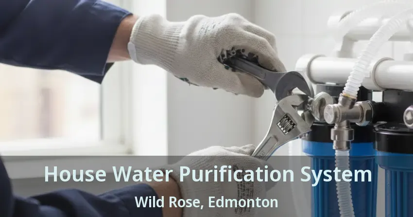House Water Purification System Wild Rose, Edmonton - AB
