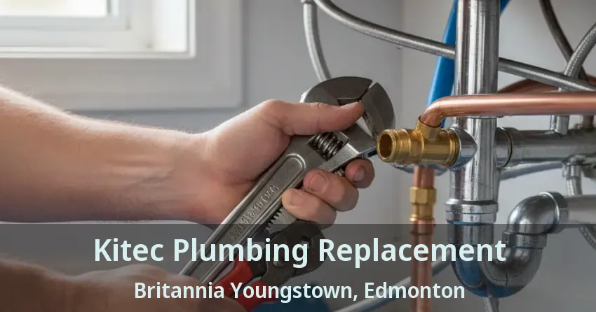 Kitec Plumbing Replacement Britannia Youngstown, Edmonton - AB