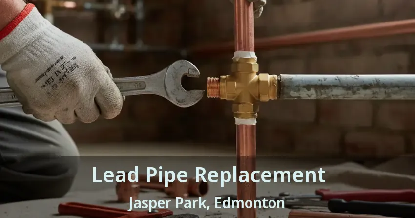 Lead Pipe Replacement Jasper Park, Edmonton - AB