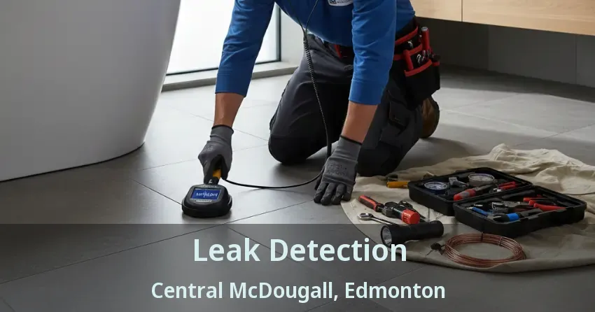 Leak Detection Central McDougall, Edmonton - AB