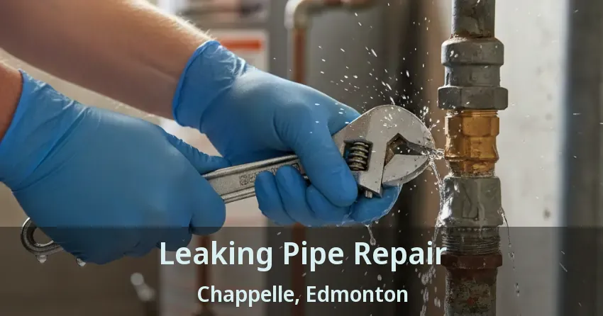Leaking Pipe Repair Chappelle, Edmonton - AB