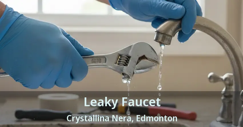 Leaky Faucet Crystallina Nera, Edmonton - AB