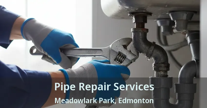 Pipe Repair Services Meadowlark Park, Edmonton - AB