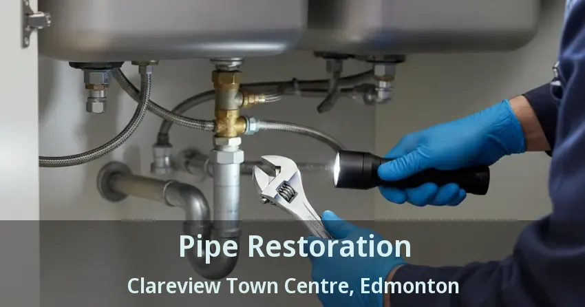 Pipe Restoration Clareview Town Centre, Edmonton - AB