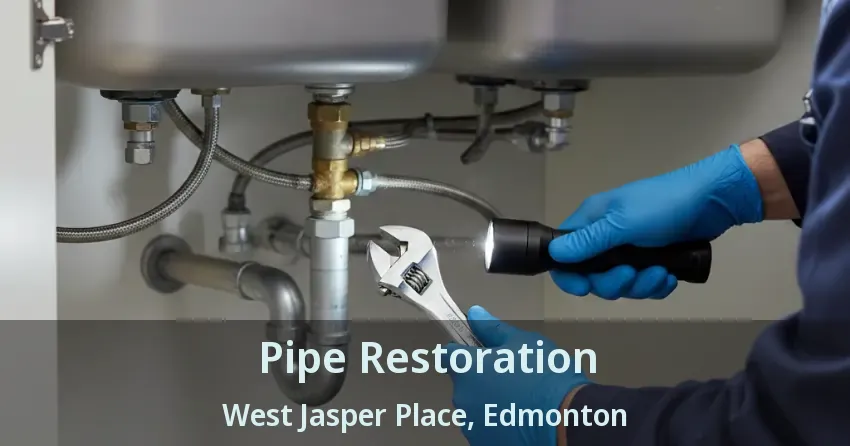 Pipe Restoration West Jasper Place, Edmonton - AB