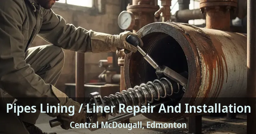 Pipes Lining / Liner Repair And Installation Central McDougall, Edmonton - AB