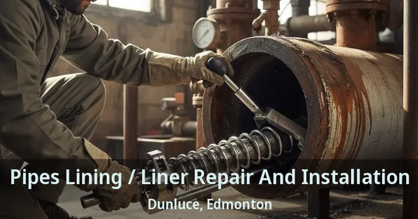 Pipes Lining / Liner Repair And Installation Dunluce, Edmonton - AB