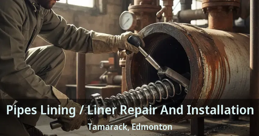Pipes Lining / Liner Repair And Installation Tamarack, Edmonton - AB